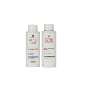 KPL Plus Champô Dermatológico 200ml + Iraltone Champô Seborregulador 200ml